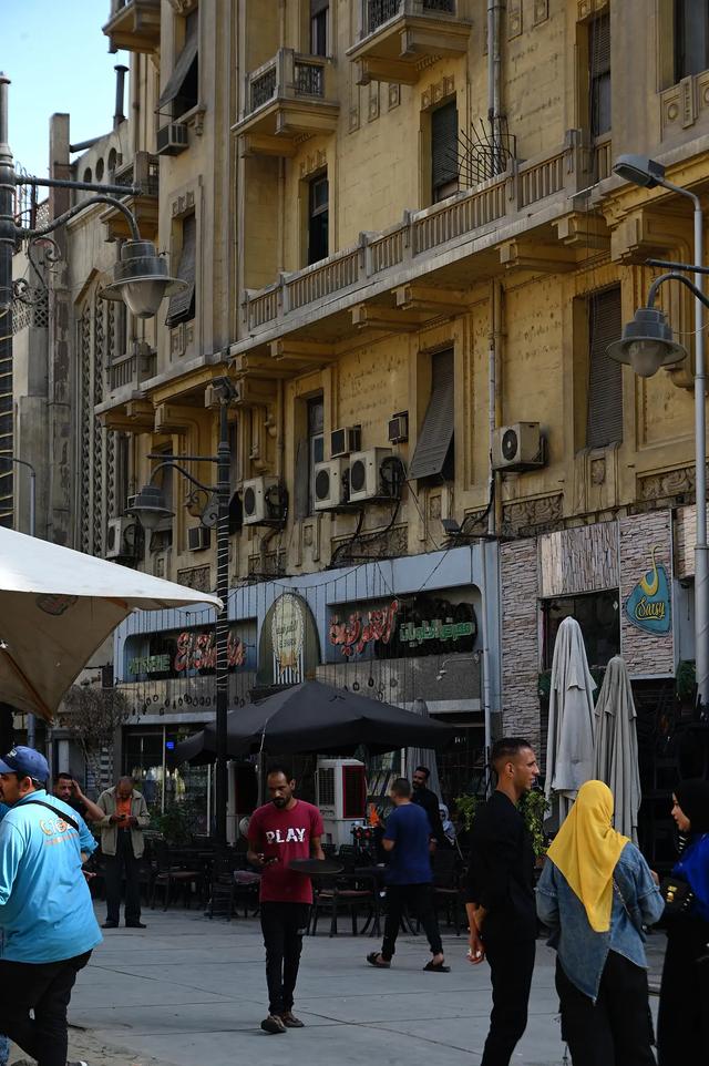 Building 2 Ahmad Orabi square, Front Alfie Street, photograph 2023.